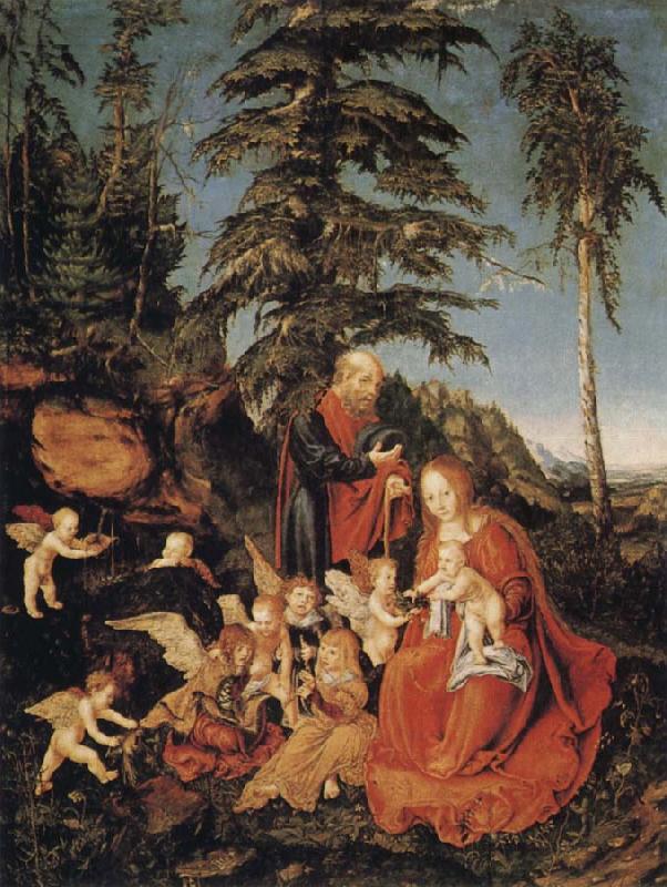 CRANACH, Lucas the Elder Rest on the Flight to Egypt China oil painting art